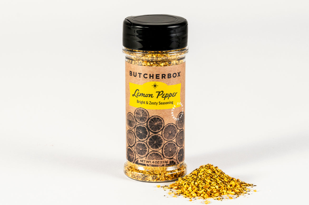 Lemon Pepper Bright & Zesty Seasoning – ButcherBox