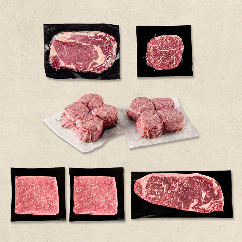 Grain-Finished Beef Sampler Box
