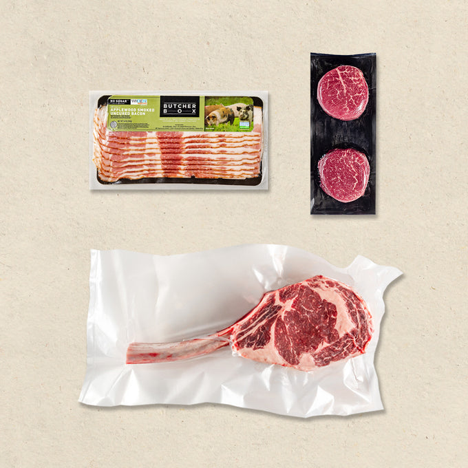 Steak and Bacon Box