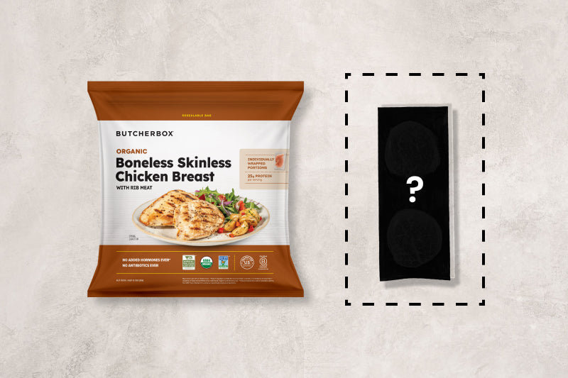 Buy Individually Wrapped Chicken Breasts, Get Free Mystery Item