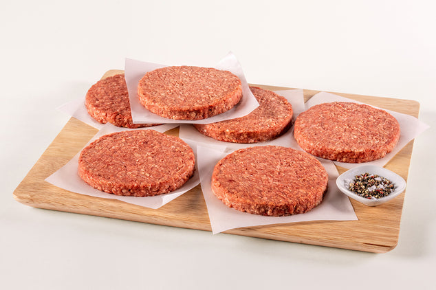 100% Grass-Fed, Pasture-Raised Burgers 80/20