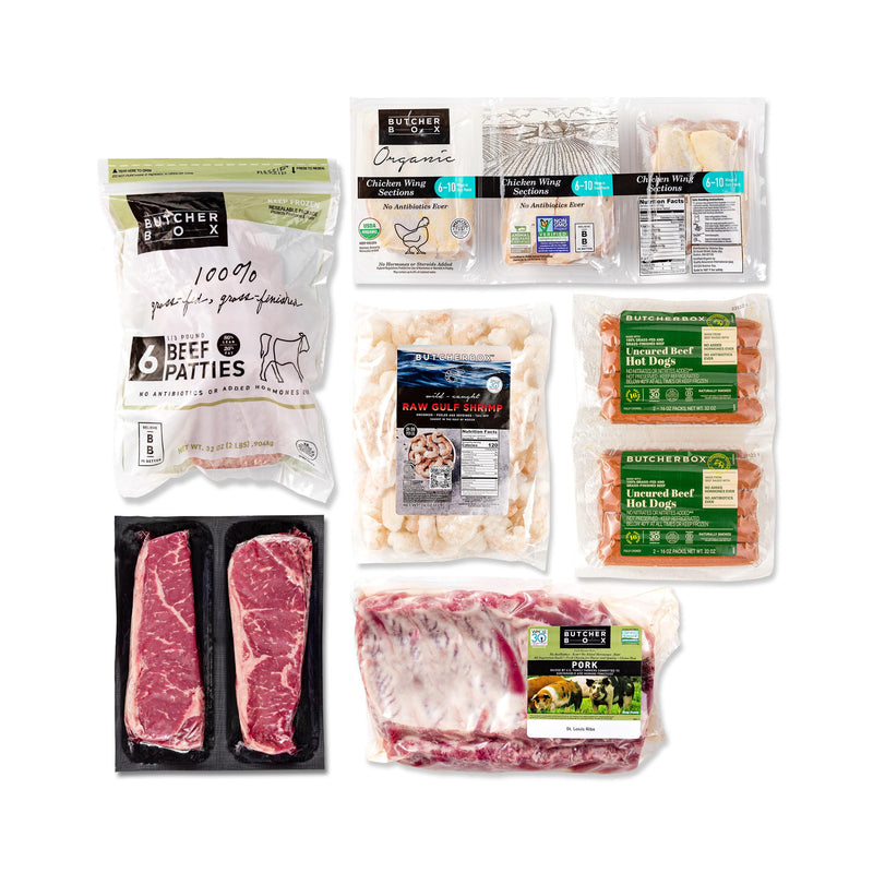 ButcherBox - King of the Grill Box Beef, Chicken, and Pork - Frozen - 12.04 lbs