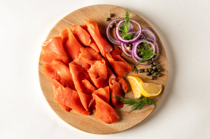 Wild-Caught Cold Smoked Sliced Salmon